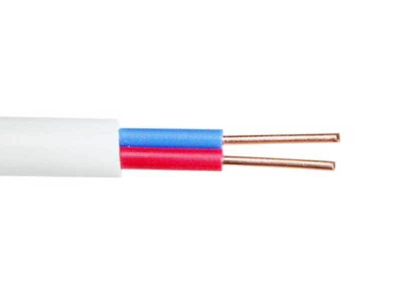 Solid Flat Insulated Electrical Wire For Surface Wiring Indoor Or Outdoor