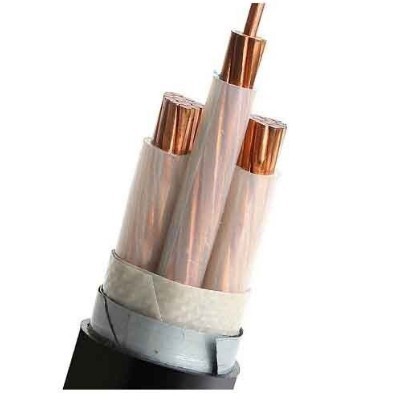 XLPE Insulation Multi Strand Copper Cable , PVC Sheath Copper Flexible Wire 1-5 Core