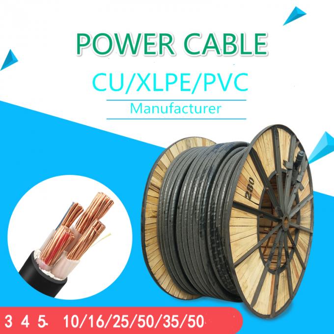 0.6/1kV Low Voltage Underground Cable , Copper Xlpe Insulated Power Cable