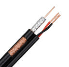 OEM 3 Conductors Tv Coaxial Power Cable Rg59 Rg6 With 2 Core
