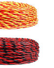 300/500V 2 Core 0.5 - 2.5mm Fire Alarm Cable RVS Flexible Twisted Pair Cable