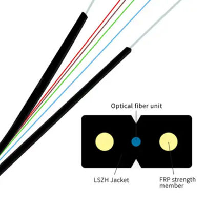 ADSS ADP FTTH Fiber Optic Cable Outdoor 48 96 Core IEC60794-1 Standard