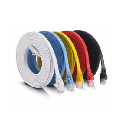 Cat6a 500MHz 4 Pairs 23AWG 28AWG Fiber Optic Patch Cord 1M 3M 5M