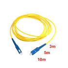 G657A2 1m 2m 3m SC LC UPC  Patch Cord SM Fiber Patch Cables Customized