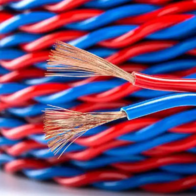 5m / 10m / 20m / 30m / 40m / 50m / 100m Flexible Power Cable With High Conductivity