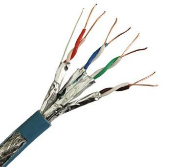 Category 6 4 Pair Copper Lan Cable PE / HDPE Insulation Cat6 Network Cable supplier