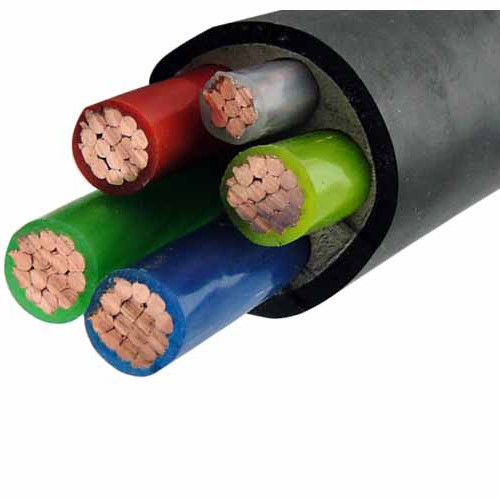 Bare Copper Conductor Low Voltage Power Cable IEC 60228 Standard 5x70mm2 supplier