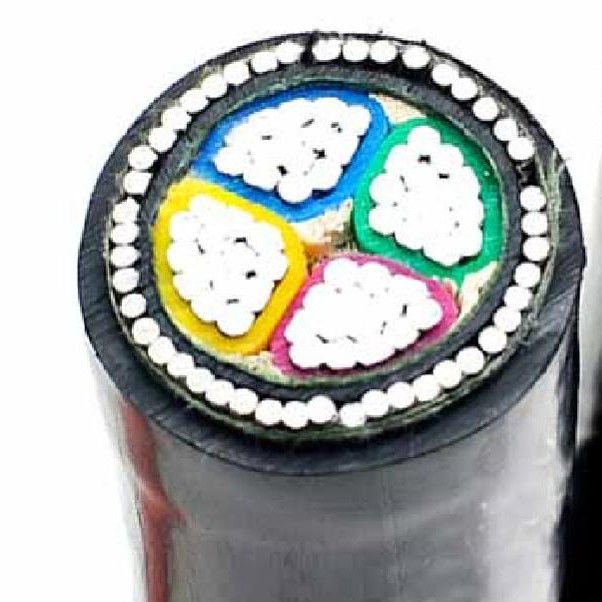 0.6/1kv Low Voltage Power Cable , Losh Cable Xlpe Insulation 3+2 Cores 25 35 50 70 Mm2 supplier