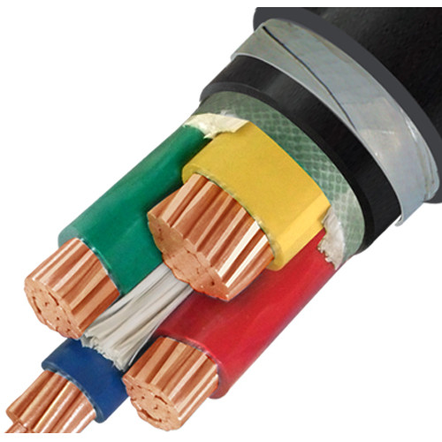 16mm 4 Core Low Voltage Cable , XLPE STA/SWA Armoured Low Voltage Cable