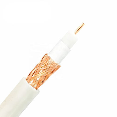 RG6 RG11 RG59 RG58 Solid Coaxial Cable For CCTV CAT Satellite Antenna Network