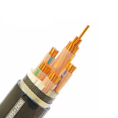 N2XBY 150 Sq Mm 4 Core Cable PVC Jacket STA Steel Tape Armoured Cable For Construction