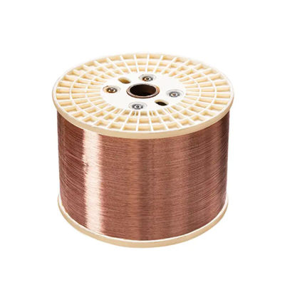 10%-15% CCA Customization Bare Copper Clad Aluminum Wire 0.12mm 0.14mm