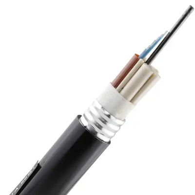 Small Diameter FTTH Fiber Optic Cable Light Weight PE Jacket