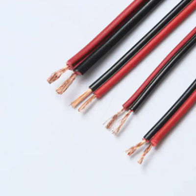 300/300V RVB Oxygen Free Speaker Wire Red And Black Parallel Speaker Cable