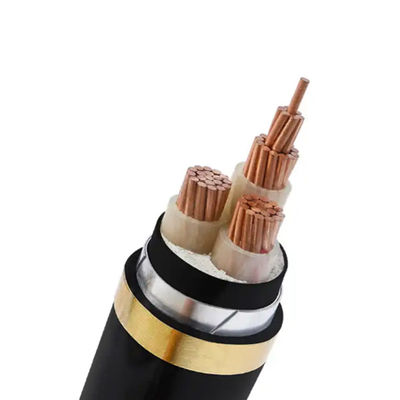 VV22 4*25mm 4*35mm 4*50mm Armoured Power Cable With Copper Conductor