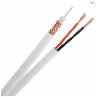 Double Shielded Aluminum Foil Dc Power Cable / Abc Power Cable with Customized Sheath Color